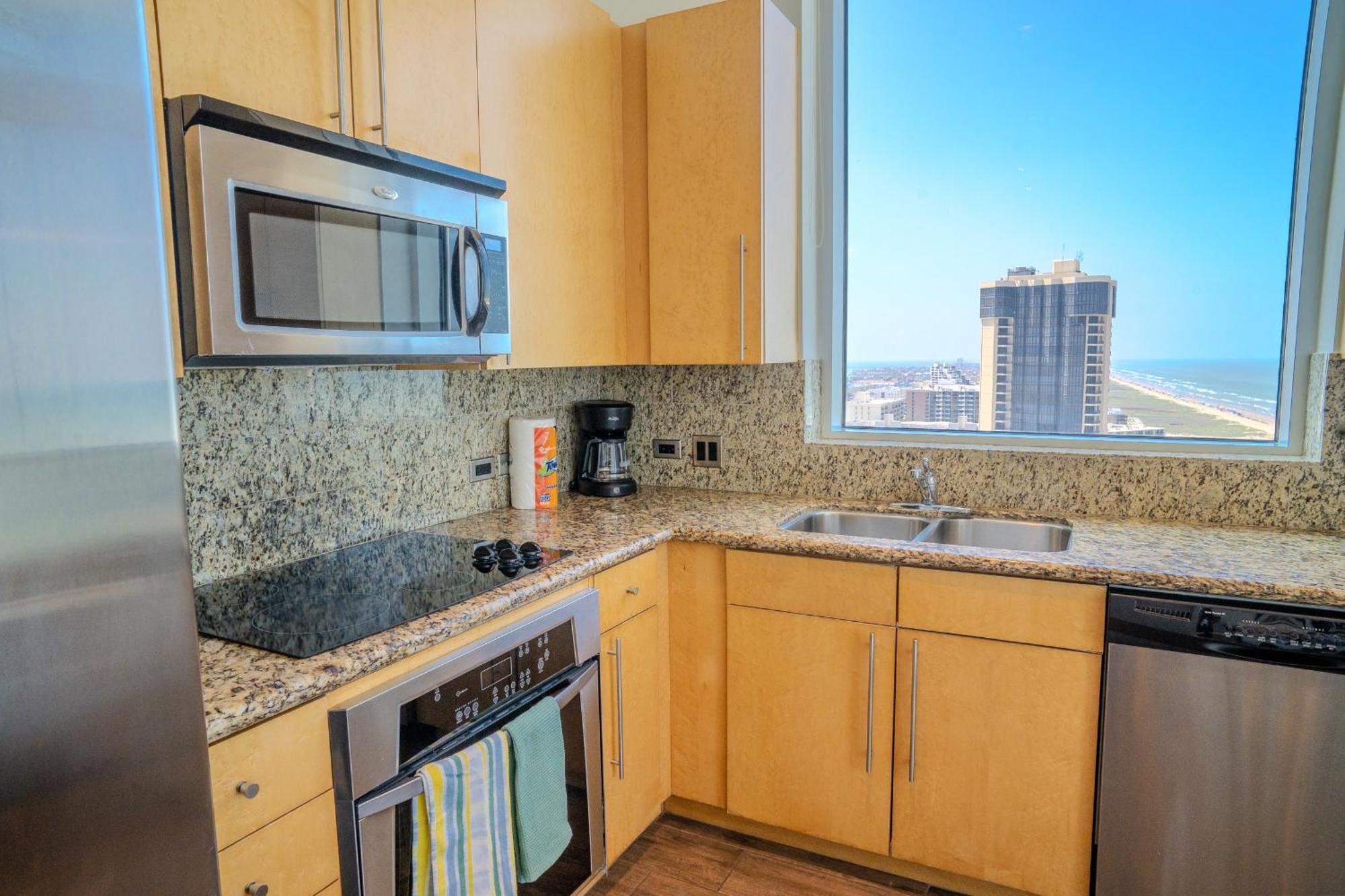 1901 Sapphire Beachfront 3 Bedroom Condo South Padre Island Exterior foto
